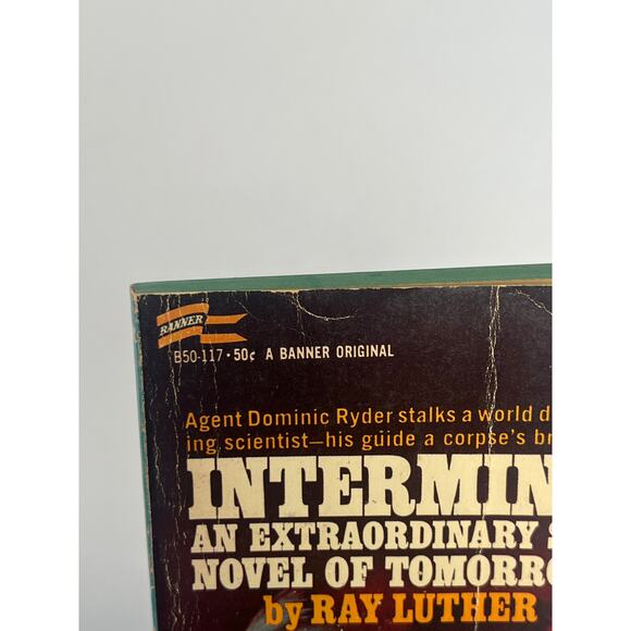 Vintage Paperback - Intermind - Ray Luther - 1967 Banner Books - Picture 3 of 7